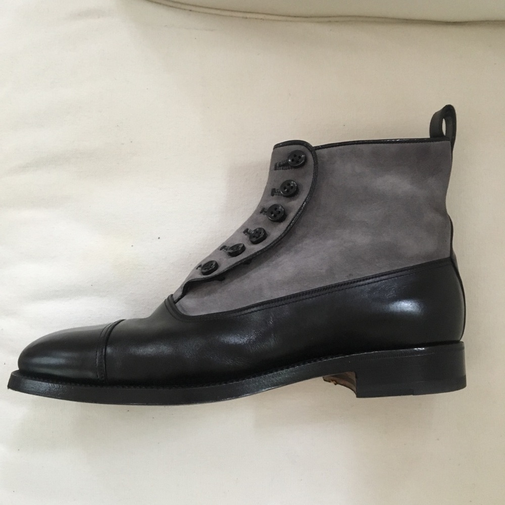 Zak Austrian shoemaker mens’ 1912 button up boots - Picture 8 of 8